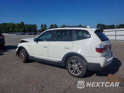 Drugie zdjęcie samochodu z przodu: 2008 BMW X3 3.0SI VIN:WBXPC93408WJ11491 - miniatura