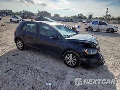 Czwarte zdjęcie samochodu z boku: 2015 VOLKSWAGEN GOLF VIN:3VW217AU5FM093861 - miniatura