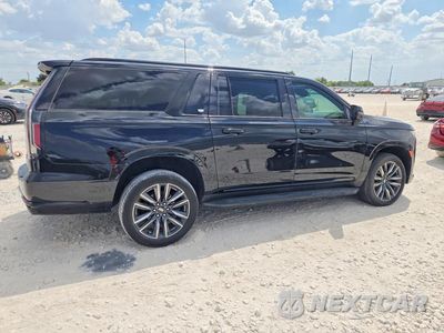 Trzecie zdjęcie samochodu z tyłu: 2021 CADILLAC ESCALADE ESV SPORT VIN:1GYS4NKL7MR217588 - miniatura