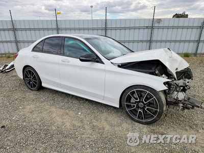 Czwarte zdjęcie samochodu z boku: 2020 MERCEDES-BENZ C 300 VIN:W1KWF8DBXLR598882 - miniatura