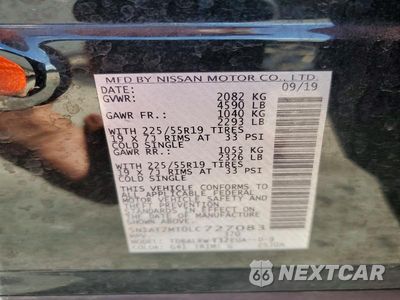 Zdjęcie 13 z 13 samochodu: 2020 NISSAN ROGUE SL VIN:5N1AT2MT0LC727083 - miniatura