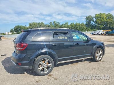 Trzecie zdjęcie samochodu z tyłu: 2017 DODGE JOURNEY CROSSROAD VIN:3C4PDCGG6HT563334 - miniatura