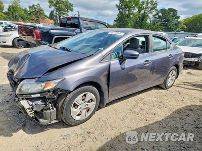 2015 HONDA CIVIC LX 19XFB2F58FE051507 - główne zdjęcie licytacji z USA - miniatura