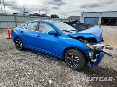 Czwarte zdjęcie samochodu z boku: 2025 NISSAN SENTRA SV VIN:3N1AB8CV8SY279200 - miniatura