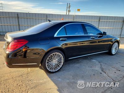 Trzecie zdjęcie samochodu z tyłu: 2014 MERCEDES-BENZ S 550 4MATIC VIN:WDDUG8FB4EA063808 - miniatura