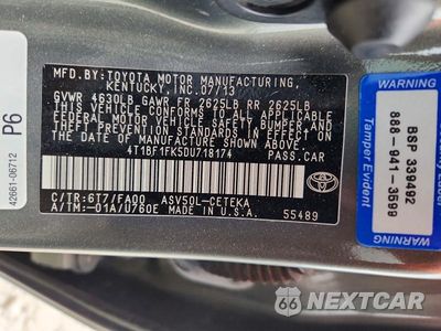 Zdjęcie 12 z 12 samochodu: 2013 TOYOTA CAMRY L VIN:4T1BF1FK5DU718174 - miniatura