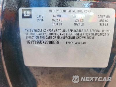 Zdjęcie 13 z 13 samochodu: 2007 CHEVROLET CORVETTE VIN:1G1YY26UX75108388 - miniatura