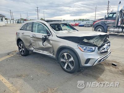 Czwarte zdjęcie samochodu z boku: 2021 MERCEDES-BENZ GLC 300 4MATIC VIN:W1N0G8EBXMV322960 - miniatura