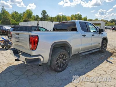 Trzecie zdjęcie samochodu z tyłu: 2021 GMC SIERRA C1500 VIN:1GTR8AEK5MZ161686 - miniatura