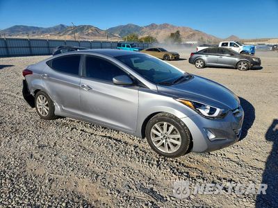 Czwarte zdjęcie samochodu z boku: 2015 HYUNDAI ELANTRA SE VIN:5NPDH4AE1FH603613 - miniatura