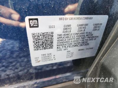 Zdjęcie 14 z 14 samochodu: 2024 CHEVROLET TRAX LS VIN:KL77LFE25RC167305 - miniatura