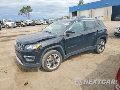 2019 JEEP COMPASS LIMITED 3C4NJDCB1KT827244 - główne zdjęcie licytacji z USA - miniatura
