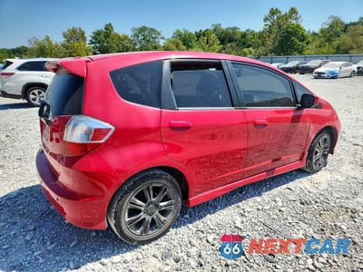 Trzecie zdjęcie samochodu z tyłu: 2009 HONDA FIT SPORT VIN:JHMGE88499S074166 - miniatura