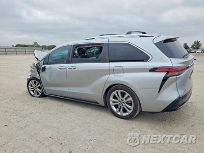 Drugie zdjęcie samochodu z przodu: 2023 TOYOTA SIENNA PLATINUM 7-PASSENGER VIN:5TDERKEC7PS175699 - miniatura