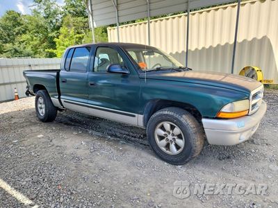 Czwarte zdjęcie samochodu z boku: 2003 DODGE DAKOTA QUAD SLT VIN:1D7HL48N53S126158 - miniatura