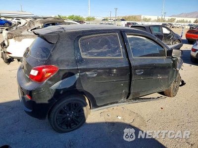 Trzecie zdjęcie samochodu z tyłu: 2019 MITSUBISHI MIRAGE LE VIN:ML32A5HJ1KH015680 - miniatura