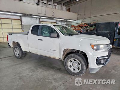 Czwarte zdjęcie samochodu z boku: 2021 CHEVROLET COLORADO VIN:1GCHTBEN1M1190210 - miniatura