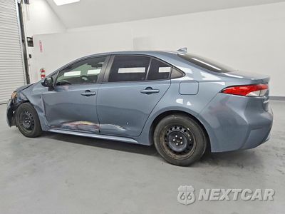 Drugie zdjęcie samochodu z przodu: 2021 TOYOTA COROLLA LE VIN:5YFEPMAE3MP182503 - miniatura