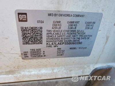 Zdjęcie 12 z 12 samochodu: 2025 BUICK ENVISTA PREFERRED VIN:KL47LAEP3SB060390 - miniatura