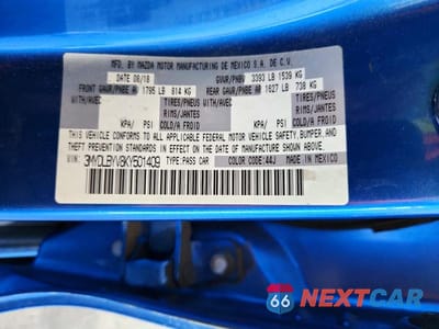 Zdjęcie 13 z 13 samochodu: 2019 TOYOTA YARIS LE VIN:3MYDLBYV8KY501409 - miniatura