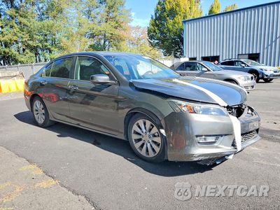 Czwarte zdjęcie samochodu z boku: 2013 HONDA ACCORD EXL VIN:1HGCR2F84DA120056 - miniatura