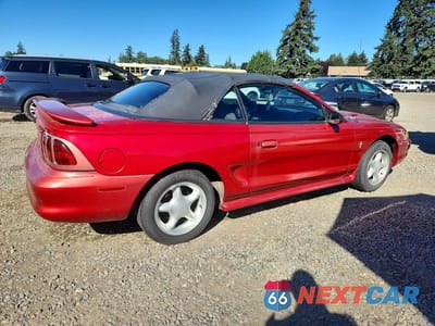 Trzecie zdjęcie samochodu z tyłu: 1998 FORD MUSTANG VIN:1FAFP4446WF216683 - miniatura