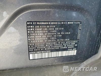 Zdjęcie 13 z 13 samochodu: 2026 VOLKSWAGEN TIGUAN SE VIN:3VVER7RM8TM037035 - miniatura