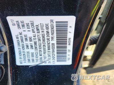 Zdjęcie 12 z 12 samochodu: 2017 HONDA CIVIC EX VIN:2HGFC2F76HH522528 - miniatura