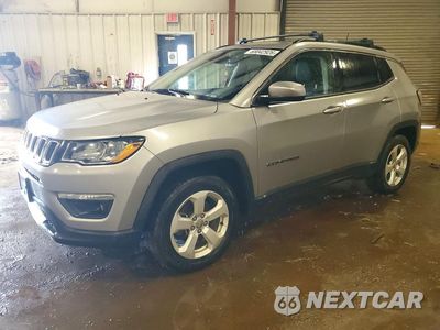 2019 JEEP COMPASS LATITUDE 3C4NJDBBXKT654289 - główne zdjęcie licytacji z USA - miniatura