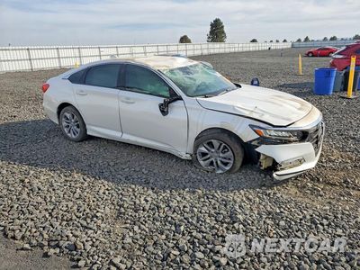 Czwarte zdjęcie samochodu z boku: 2018 HONDA ACCORD LX VIN:1HGCV1F15JA012582 - miniatura