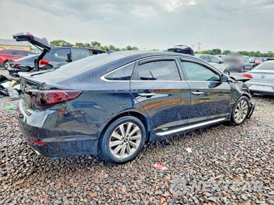 Trzecie zdjęcie samochodu z tyłu: 2017 HYUNDAI SONATA SPORT VIN:5NPE34AF3HH500126 - miniatura