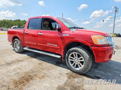 Czwarte zdjęcie samochodu z boku: 2011 NISSAN TITAN SV VIN:1N6BA0ED9BN314444 - miniatura
