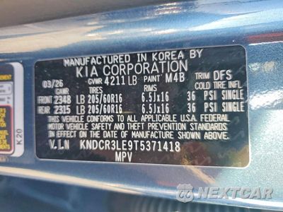 Zdjęcie 12 z 12 samochodu: 2026 KIA NIRO EX VIN:KNDCR3LE9T5371418 - miniatura