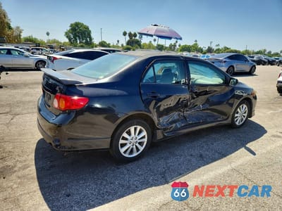 Trzecie zdjęcie samochodu z tyłu: 2009 TOYOTA COROLLA S VIN:1NXBU40E99Z137648 - miniatura