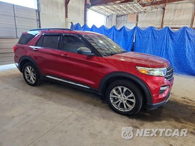 Czwarte zdjęcie samochodu z boku: 2020 FORD EXPLORER XLT VIN:1FMSK8DH8LGB03062 - miniatura