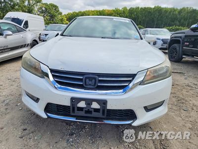 Piąte zdjęcie samochodu w środku: 2014 HONDA ACCORD EXL VIN:1HGCR2F89EA163955 - miniatura