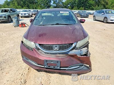 Piąte zdjęcie samochodu w środku: 2014 HONDA CIVIC LX VIN:2HGFB2F55EH553170 - miniatura