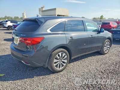 Trzecie zdjęcie samochodu z tyłu: 2016 ACURA MDX TECHNOLOGY VIN:5FRYD4H42GB020380 - miniatura
