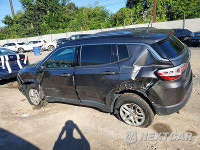 Drugie zdjęcie samochodu z przodu: 2019 JEEP COMPASS SPORT VIN:3C4NJDAB4KT629650 - miniatura