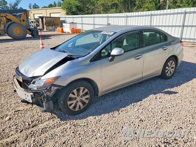 2012 HONDA CIVIC LX 2HGFB2F52CH580940 - główne zdjęcie licytacji z USA - miniatura