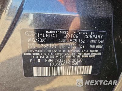 Zdjęcie 12 z 12 samochodu: 2026 HYUNDAI SONATA HYBRID BLUE VIN:KMHL24JJ7TA138120 - miniatura