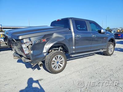 Trzecie zdjęcie samochodu z tyłu: 2018 FORD F150 SUPERCREW VIN:1FTEW1CPXJFA04316 - miniatura