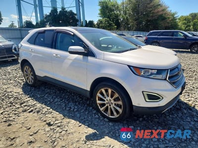 Czwarte zdjęcie samochodu z boku: 2017 FORD EDGE TITANIUM VIN:2FMPK4K94HBC20274 - miniatura