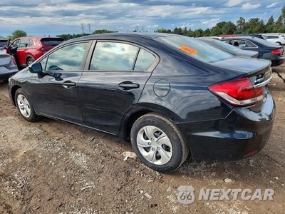 Drugie zdjęcie samochodu z przodu: 2015 HONDA CIVIC LX VIN:19XFB2F56FE102048 - miniatura
