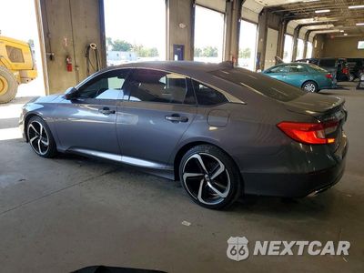 Drugie zdjęcie samochodu z przodu: 2020 HONDA ACCORD SPORT VIN:1HGCV1F37LA019425 - miniatura