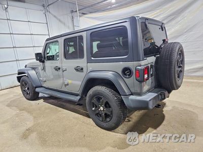 Drugie zdjęcie samochodu z przodu: 2019 JEEP WRANGLER UNLIMITED SPORT VIN:1C4HJXDG3KW583812 - miniatura