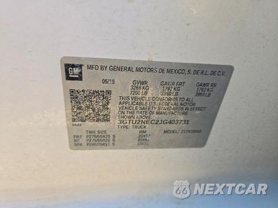 Zdjęcie 12 z 12 samochodu: 2018 GMC SIERRA K1500 SLT VIN:3GTU2NEC2JG403731 - miniatura