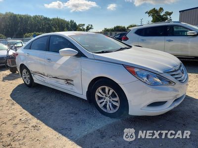 Czwarte zdjęcie samochodu z boku: 2011 HYUNDAI SONATA GLS VIN:5NPEB4AC0BH128390 - miniatura