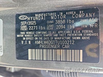 Zdjęcie 13 z 13 samochodu: 2026 HYUNDAI ELANTRA SEL SPORT VIN:KMHLM4DG1TU103212 - miniatura