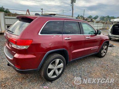 Trzecie zdjęcie samochodu z tyłu: 2014 JEEP GRAND CHEROKEE LIMITED VIN:1C4RJFBG3EC356899 - miniatura